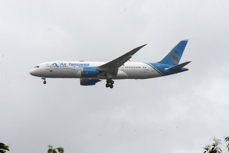 Air Tanzania aircraft