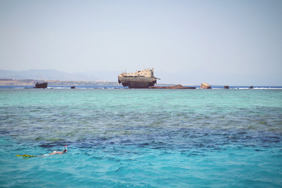 Crystal-clear turquoise waters and golden sands of Sharm el-Sheikh