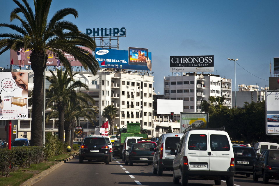 Rush hour in Casablanca